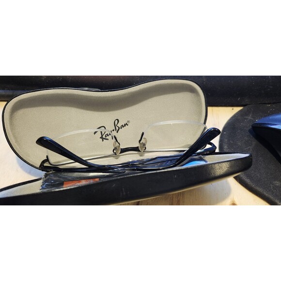 Ray-Ban RB 6216 Eyeglass Frames – Black 54□17 140 with Case – No Lenses - Picture 10 of 12